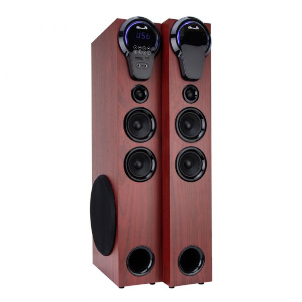 Колонки (акустическая система) Eltronic 30-34 Home Sound Red 200Вт МДФ