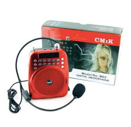 Радиоприемник с громкоговорителем и микрофоном CMiK M02