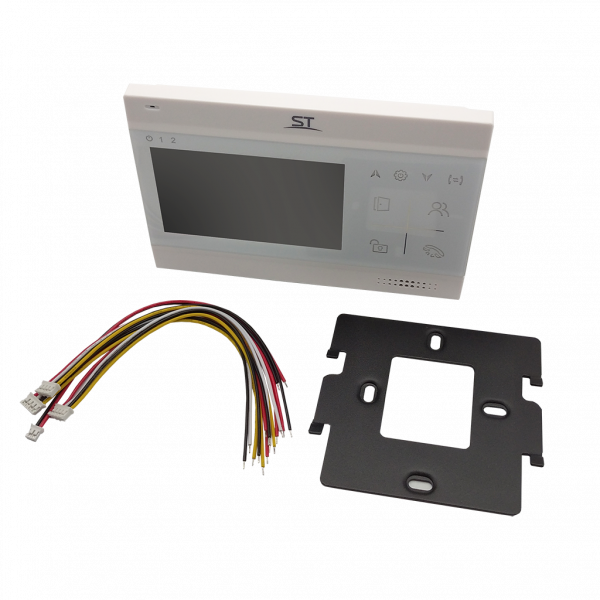 Монитор видеодомофона ST-M102/4 (S) БЕЛЫЙ (версия 2)