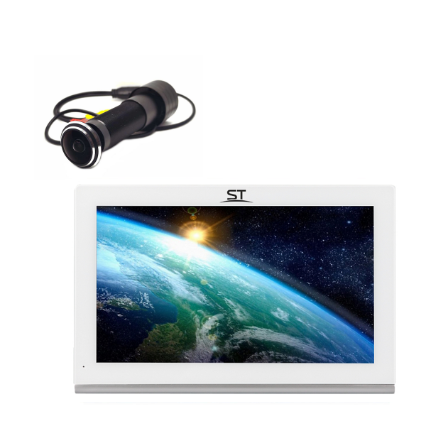 Комплект видеоглазок с монитором ST-M204/7/1223 Color c записью