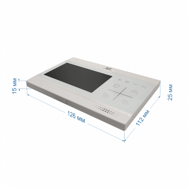 Монитор видеодомофона ST-M102/4 (S) БЕЛЫЙ (версия 2)