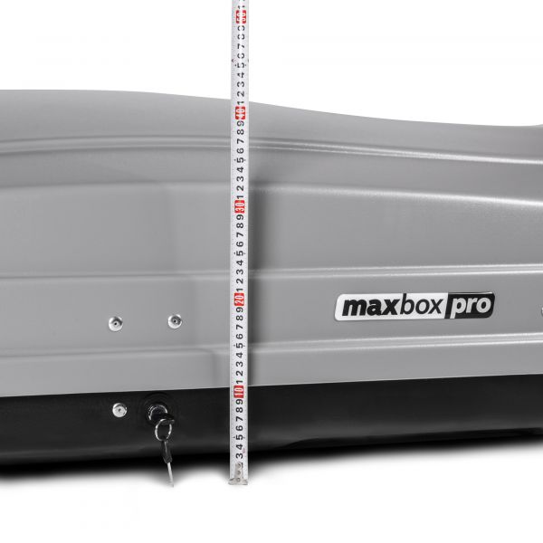 Автобокс MaxBox PRO 520 (большой) серый "песок"