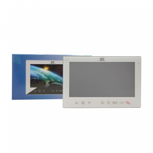 Монитор видеодомофона ST-M208/7 (S/SD/WF) с WiFi и записью (белый)