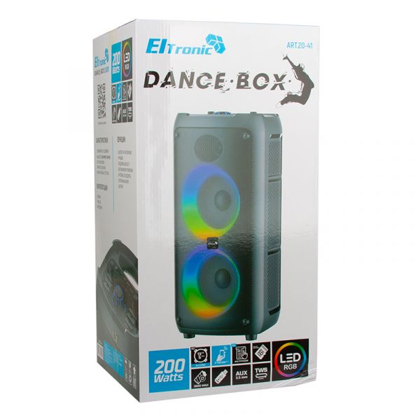 Колонка Eltronic 20-41 DANCE BOX 200 2шт/5" с TWS