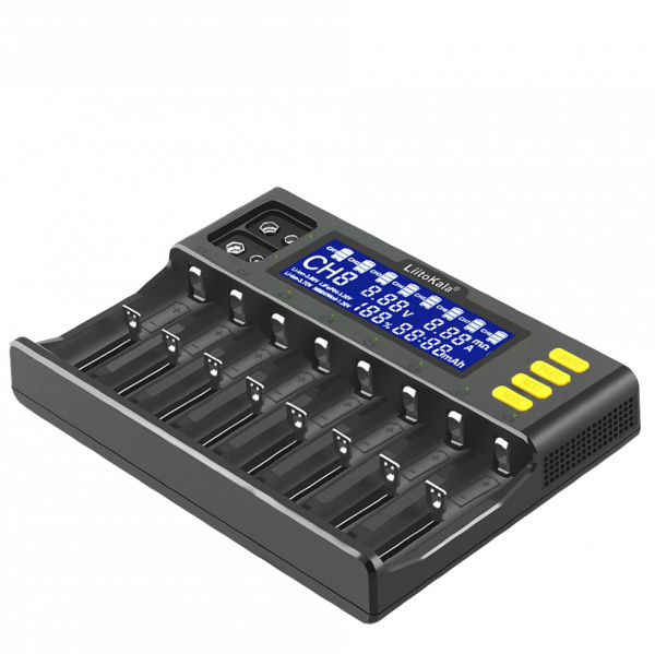 Сетевое зарядное устройство LiitoKala Lii-S8 3.7V NiMH 1.2V Li-FePO4