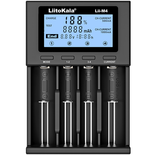 Сетевое зарядное устройство LiitoKala Lii-M4