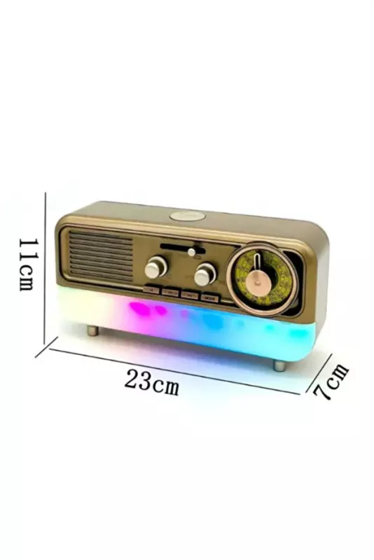 Радиоприемник Meier MD-1313BT RGB (USB/TF/AUX/BT)