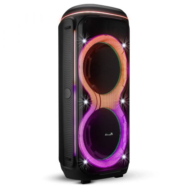 Колонка Eltronic 30-69 CRAZY BOX 2000 200Вт динамик 2шт/15" с 2мя микрофонами Колонка Eltronic 30-69 CRAZY BOX 2000 200Вт динамик 2шт/15" с 2мя микрофонами