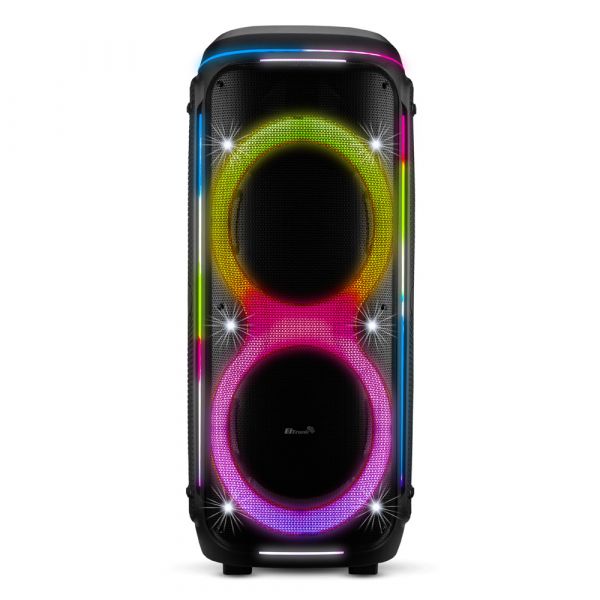 Колонка Eltronic 30-69 CRAZY BOX 2000 200Вт динамик 2шт/15" с 2мя микрофонами