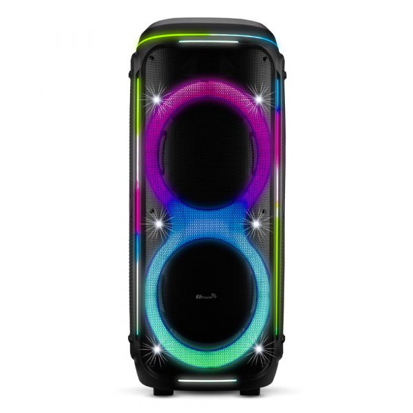 Колонка Eltronic 30-69 CRAZY BOX 2000 200Вт динамик 2шт/15" с 2мя микрофонами