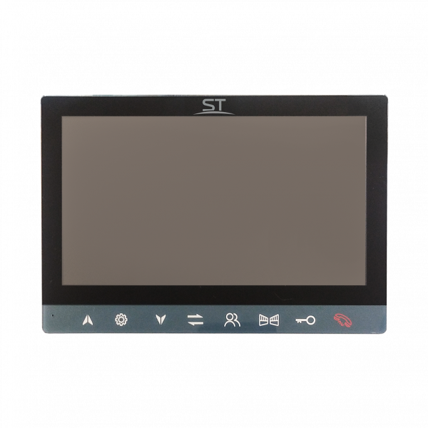 Монитор видеодомофона ST-M206/7 (S/SD) с записью (черный)