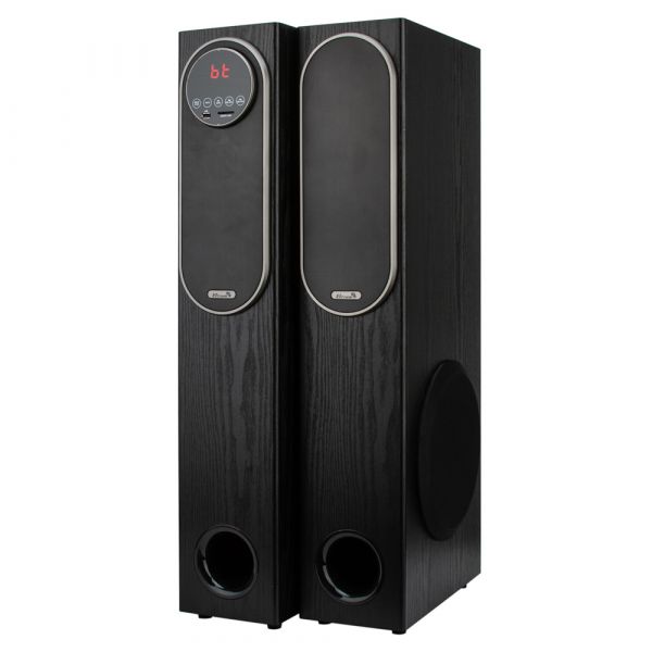 Акустическая система из двух колонок Eltronic 30-33 Home Sound Black 100Вт МДФ