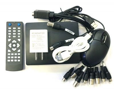 Четырёхканальный видеорегистратор AVT XVR mini 4 с записью на карту памяти до 128Гб или на внешний жётский диск