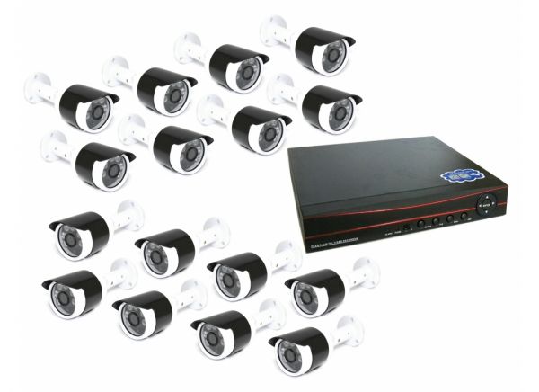 16-ти канальный уличный комплект видеонаблюдения XPX 3916 AHD 5Mp