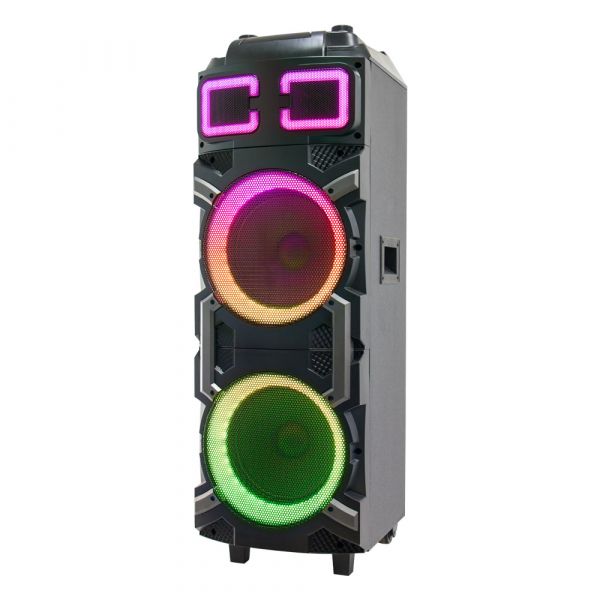Акустическая система Eltronic 30-18 Crazy Box 1200 120Вт с двумя микрофонами