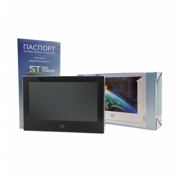 Монитор видеодомофона ST-M205/7 (TS/SD/IPS) с записью (черный)