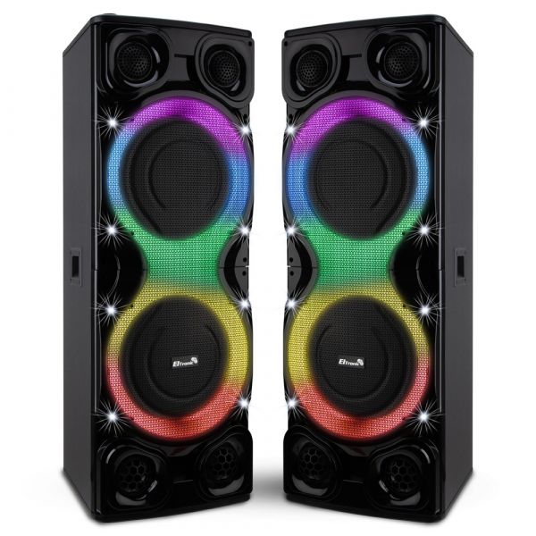 Акустическая система Eltronic 30-68 Crazy Box 4000 400Вт (200+200) 4*12" МДФ