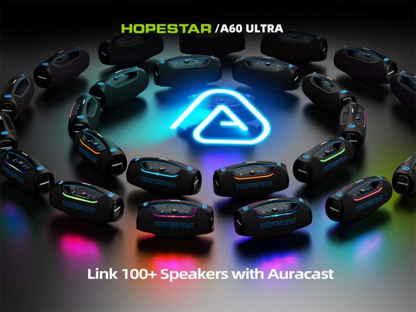 Беспроводная Bluetooth колонка Hopestar A60 ULTRA 450Вт с микрофоном