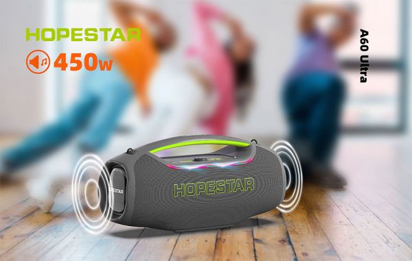 Беспроводная Bluetooth колонка Hopestar A60 ULTRA 450Вт с микрофоном