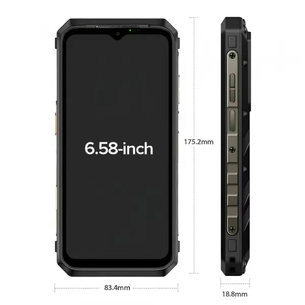 Смартфон Ulefone Power Armor 18 Ultra 12+512Гб с бесконтактным термометром