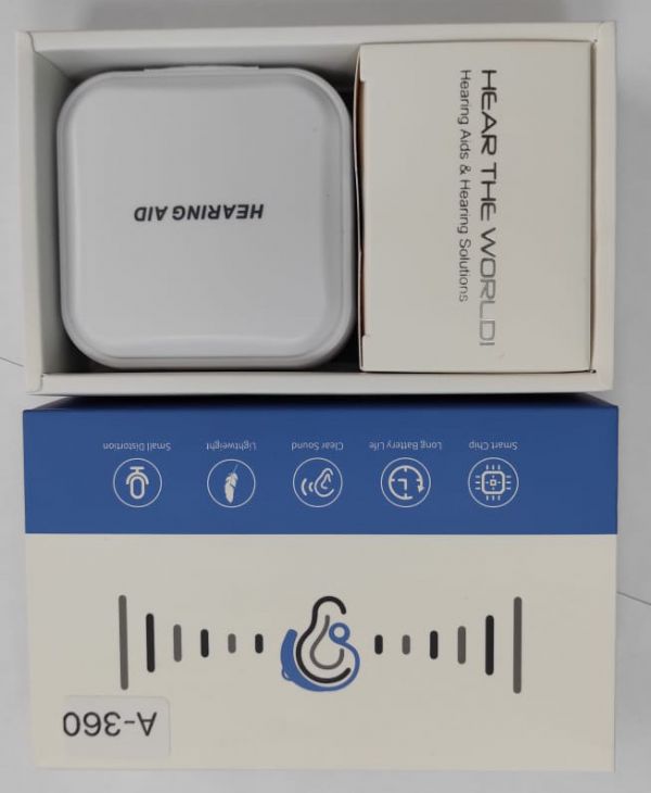 Усилитель звука AXON A-360 Bluetooth, заушный аккумуляторный