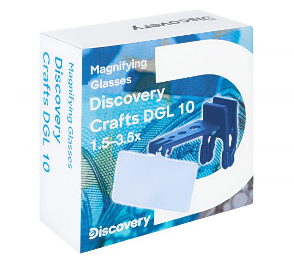 Лупа-очки Levenhuk Discovery Crafts DGL 10 (1.5/2.5/3.5x)