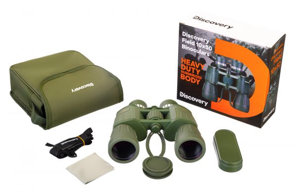 Бинокль Levenhuk Discovery Field 10x50