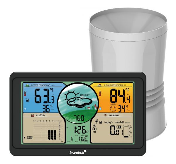 Метеостанция Levenhuk Wezzer PLUS LP70 Метеостанция Levenhuk Wezzer PLUS LP70