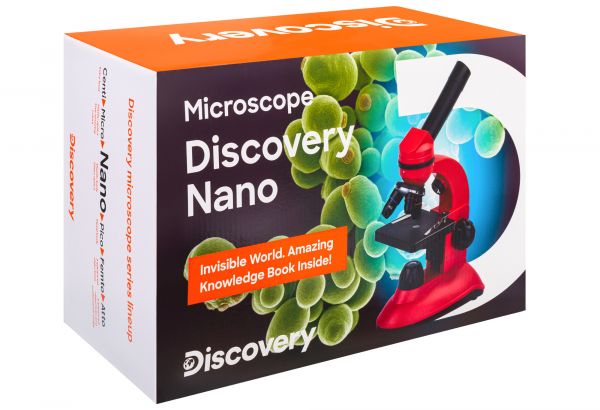 Микроскоп цифровой Levenhuk Discovery Nano Polar с книгой