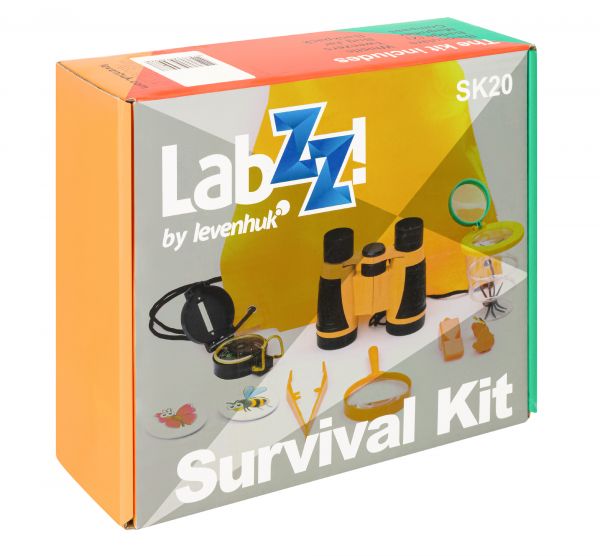 Подарочный походный набор Levenhuk LabZZ SK20 с биноклем