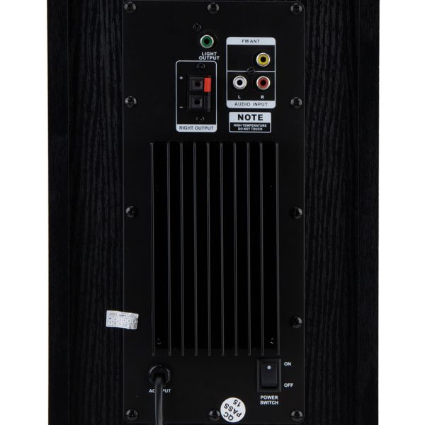 Акустическая система Eltronic 30-35 Home Sound 110+110Вт Black МДФ с микрофоном