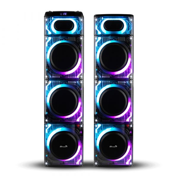 Парная акустическая система Eltronic 20-25 SKILLETS BOX 7500 750Вт динамик 6шт/10"