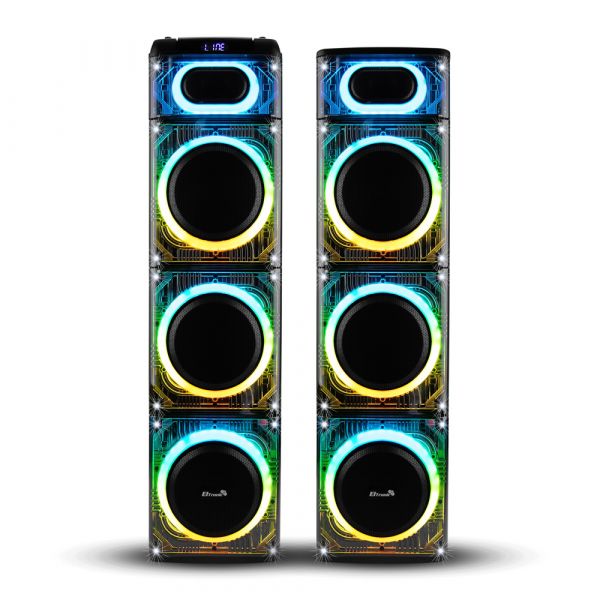 Парная акустическая система Eltronic 20-25 SKILLETS BOX 7500 750Вт динамик 6шт/10"