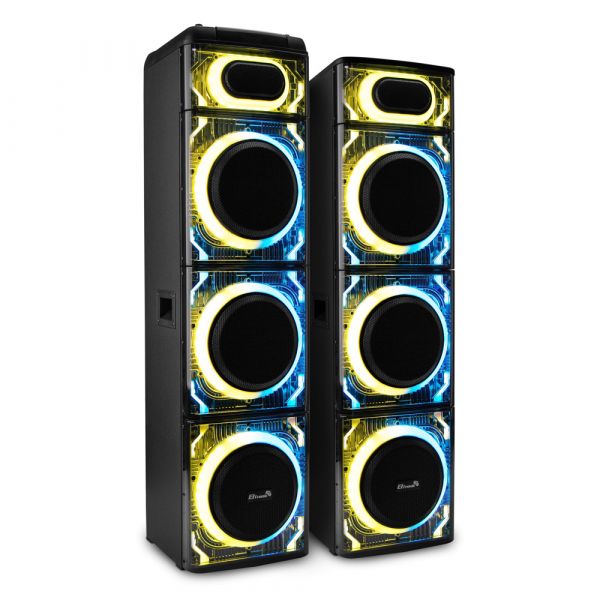 Парная акустическая система Eltronic 20-25 SKILLETS BOX 7500 750Вт динамик 6шт/10"