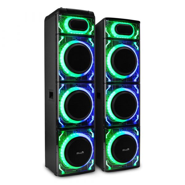Парная акустическая система Eltronic 20-25 SKILLETS BOX 7500 750Вт динамик 6шт/10"