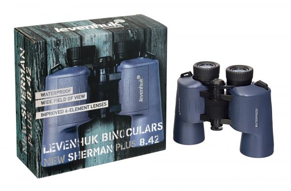 Бинокль Levenhuk New Sherman PLUS 8x42