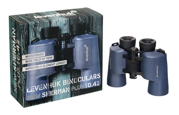 Бинокль Levenhuk New Sherman PLUS 10x42
