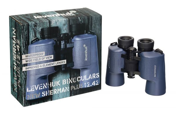 Бинокль Levenhuk New Sherman PLUS 12x42