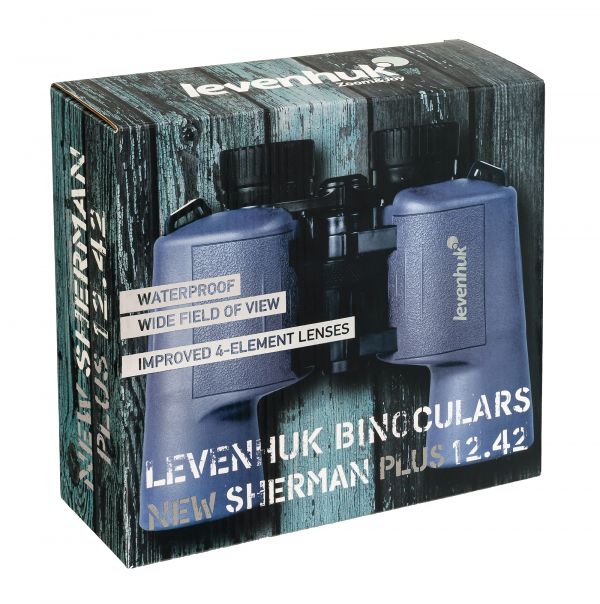 Бинокль Levenhuk New Sherman PLUS 12x42
