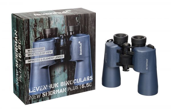 Бинокль Levenhuk New Sherman PLUS 16x50