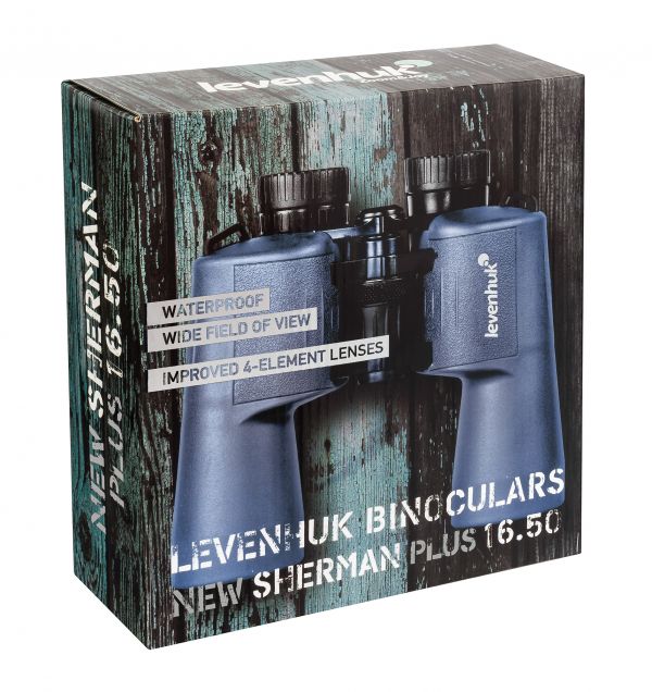Бинокль Levenhuk New Sherman PLUS 16x50