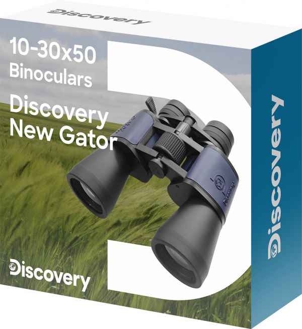 Бинокль Levenhuk Discovery New Gator 10–30x50 с зумом