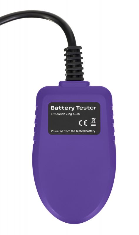 Автомобильный аккумуляторный анализатор тестер Ermenrich Zing AL30