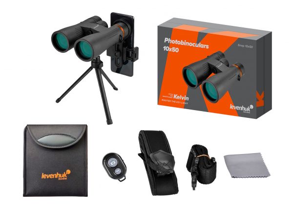Фотобинокль Levenhuk Kelvin Snap 10x50