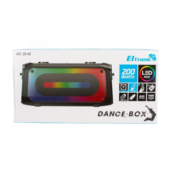 Колонка Eltronic 20-40 DANCE BOX 200 2шт/4" с TWS