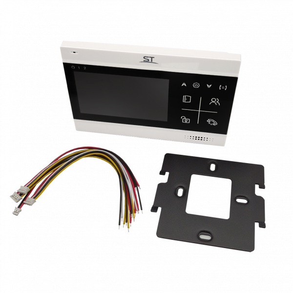 Монитор видеодомофона ST-M102/4 (S) Чёрный (версия 2) без записи