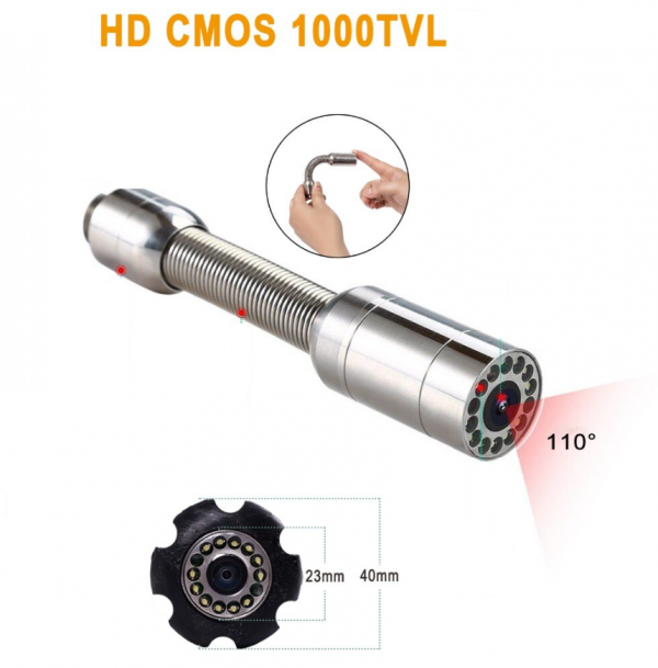 Промышленный эндоскоп Profinspection 9-23-150DVR 150 метров с записью