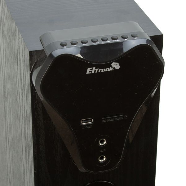 Акустическая система из двух колонок Eltronic 20-80 Home Sound Black 10" 200W МДФ