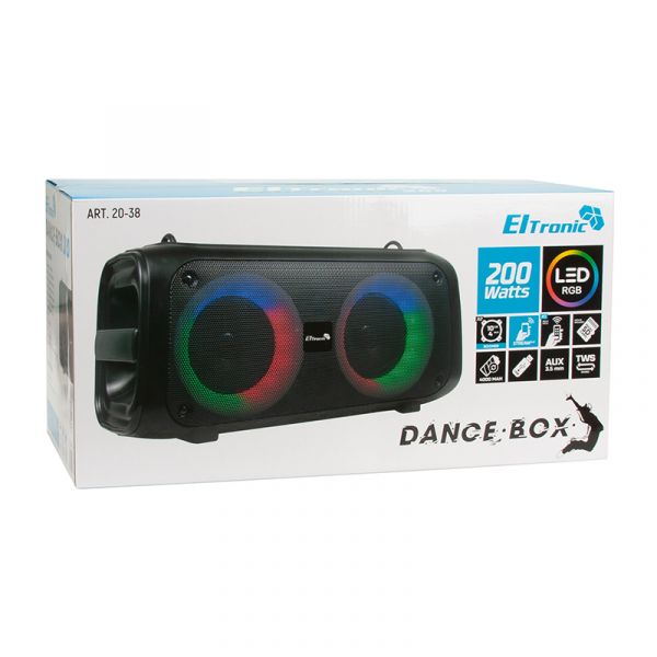 Колонка Eltronic 20-38 DANCE BOX 200 2шт/4" с TWS