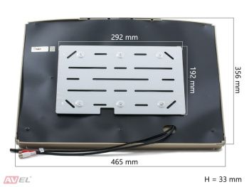 Потолочный монитор 17,3" со встроенным Full HD медиаплеером AVS1717MPP (бежевый)